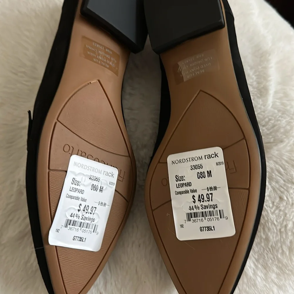Franco Sarta, Sansa 2. Black and camel loafer. Size 8. Brand new inbox.NWT. - Picture 4 of 5